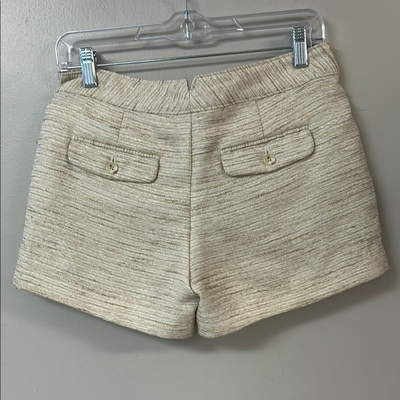 Banana Republic Cream High Waist Shorts - Picture 3 of 4